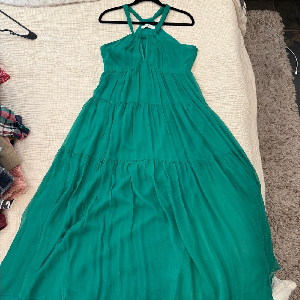 Joie Emerald Green Halter Top